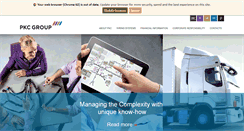 Desktop Screenshot of pkcgroup.com